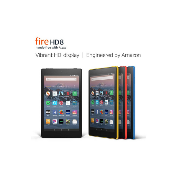 Fire HD 8 Tablet (8" HD Display, 16 GB) - Black