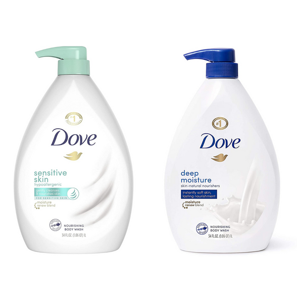 Dove Body Wash con bomba en oferta