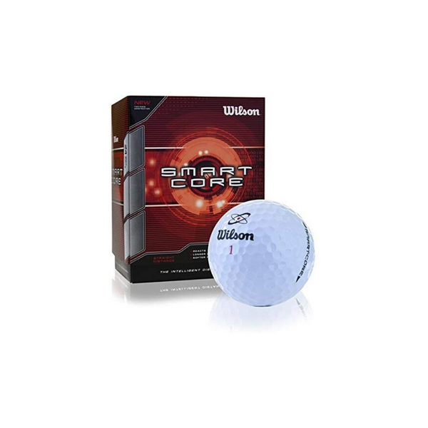 Wilson Sporting Goods Smart Core Golf Ball - Pack of 24 (White)