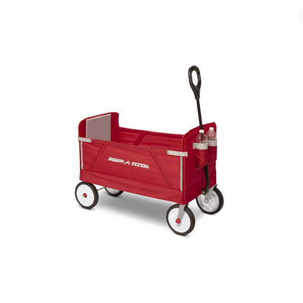 Radio Flyer, 3-in-1 EZ Fold Wagon With Padded Seat