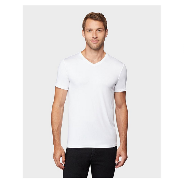 Camiseta con cuello en V o cuello redondo para hombre de 32 grados (5 colores)