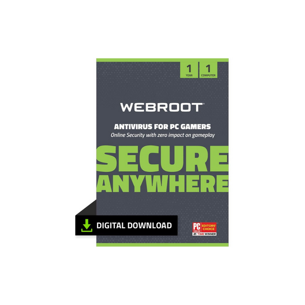 Webroot Antivirus Protection and Internet Security Software for PC Gamers