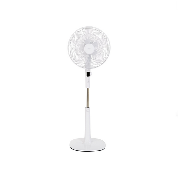 Amazon Basics Ventilador de pedestal oscilante de doble hoja con control remoto