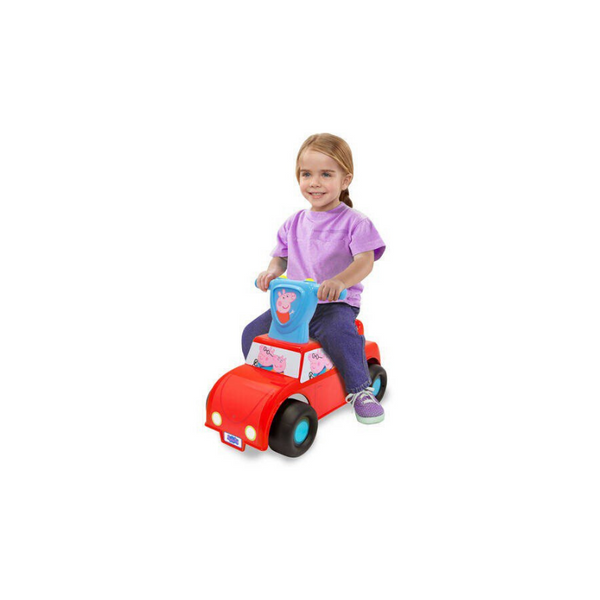 Peppa Pig Family Car Push n' Scoot Ride-on