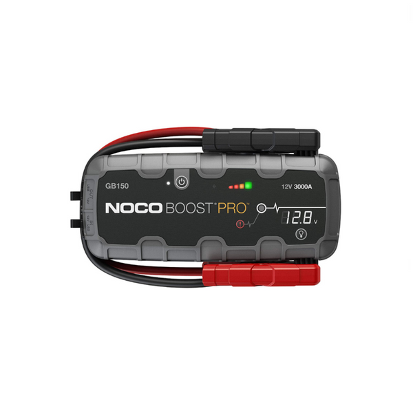 Arrancador auxiliar NOCO Boost HD GB150 de 3000 amperios y 12 voltios ultraseguro