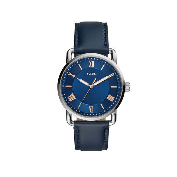 Fossil Reloj de cuarzo Copeland de acero inoxidable para hombre