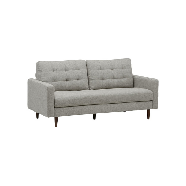 Mid-Century Modern Tufted Sofa with Tapered Legs