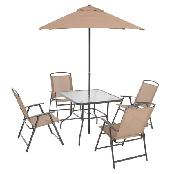 6 Piece Outdoor Patio Dining Set