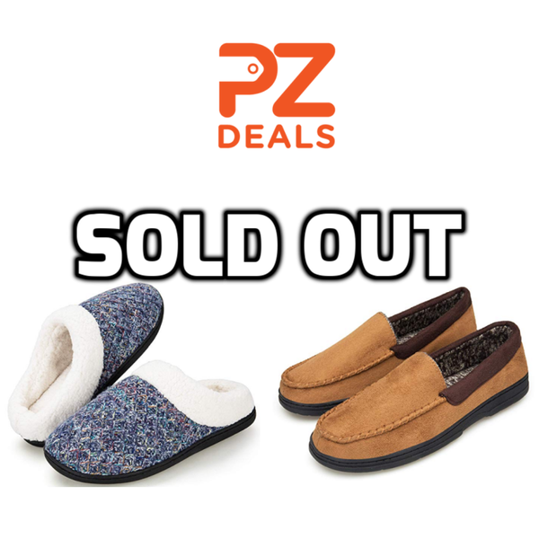 Men's and Women's Memory Foam House Slippers