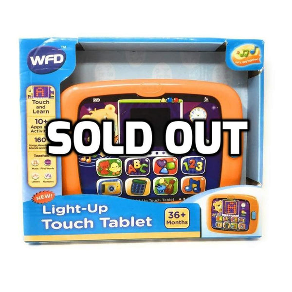 Little Learning Light-Up Baby Touch Tablet