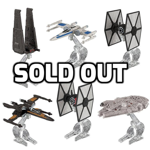 Hot Wheels Star Wars Starship Vehicle 6-Pack