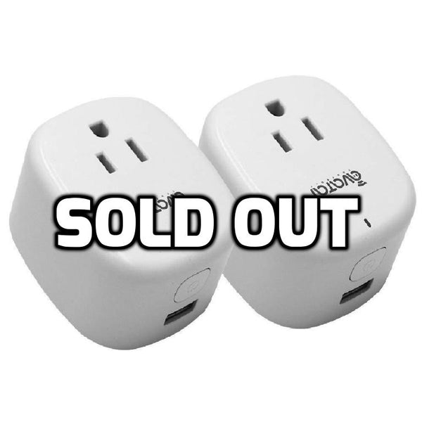 Set of 2 WiFi smart plugs