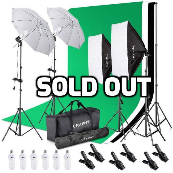 Photography Studio Video Shoot Kit