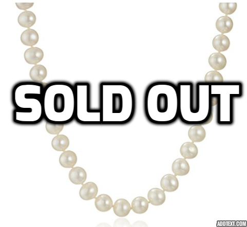 14k Gold AA-Quality Freshwater Cultured Pearl Strand Necklace