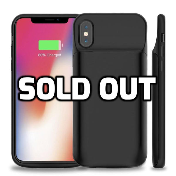 iPhone X 6000mAh battery case