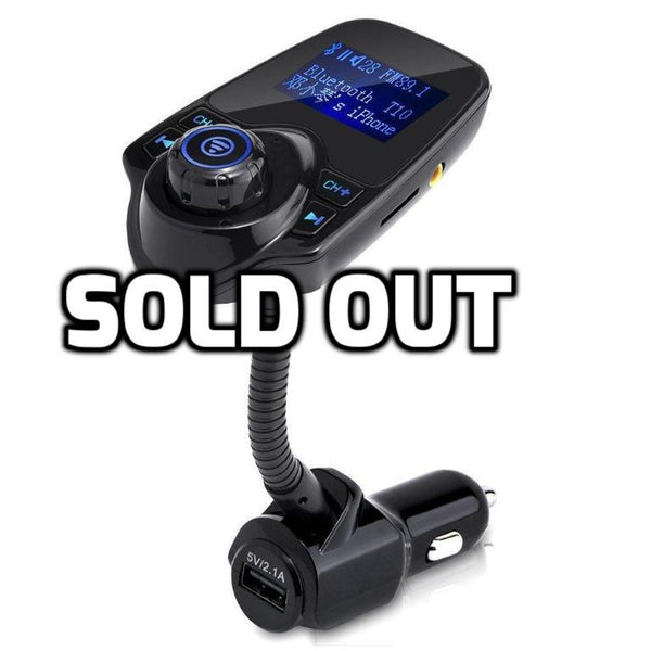 Bluetooth FM transmitter car kit