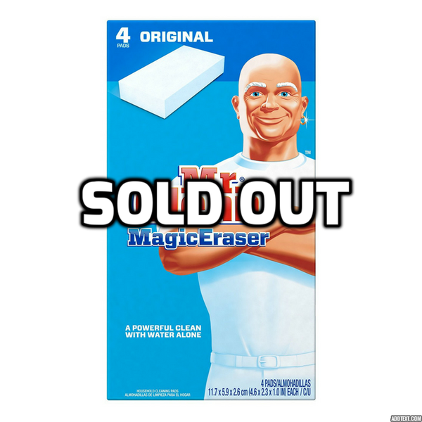 Pack de 4 limpiadores multisuperficies Mr. Clean Magic Eraser