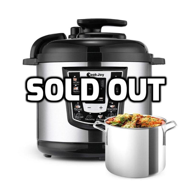 8-in-1 Programmable Multi-Cooker with Stainless Steel Inner Pot