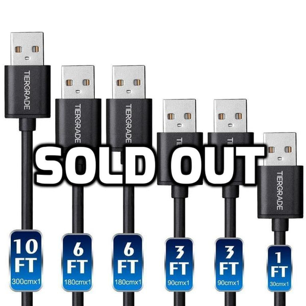 Obtén 6 cables micro USB de carga rápida