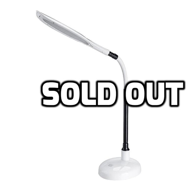 2 LED desk lamps