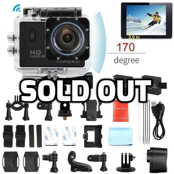 Full HD 1080p WiFi action sports camera