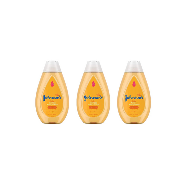 3 Bottles of Johnson’s Baby Shampoo with Tear-Free Formula