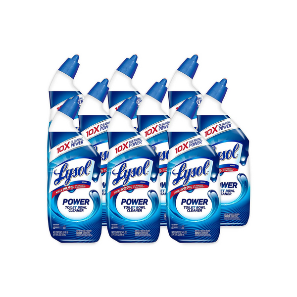 9 Bottles Lysol Power Toilet Bowl Cleaner Gel