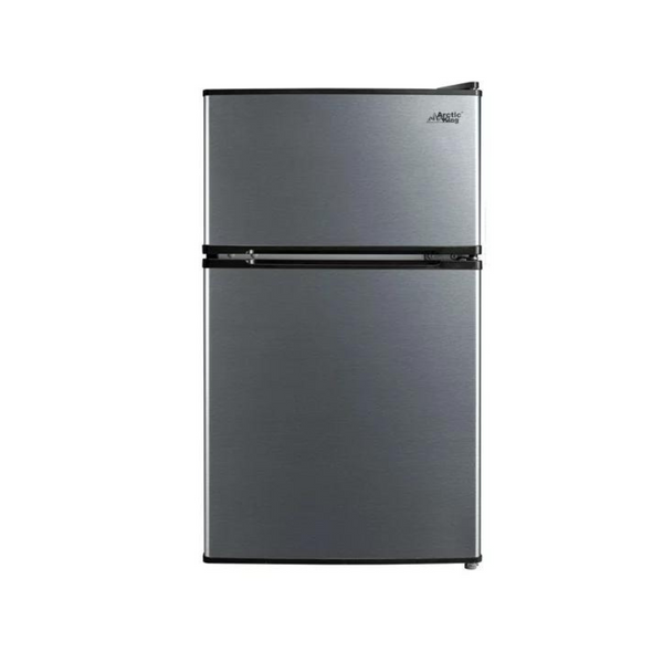 Arctic King 3.2 Cu ft Two Door Compact Refrigerator with Freezer