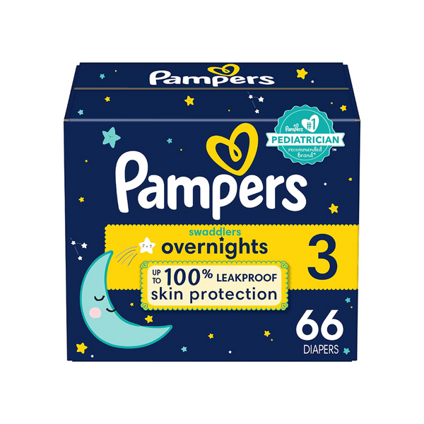 Pañales Pampers Swaddlers Overnights en oferta