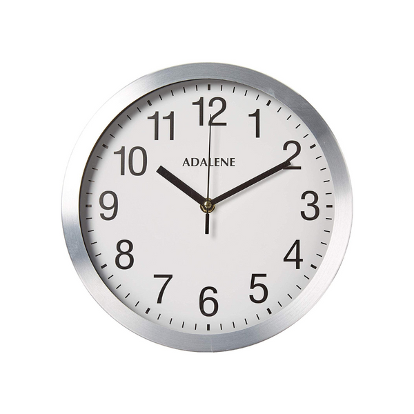 Adalene Modern Metal Wall Clock