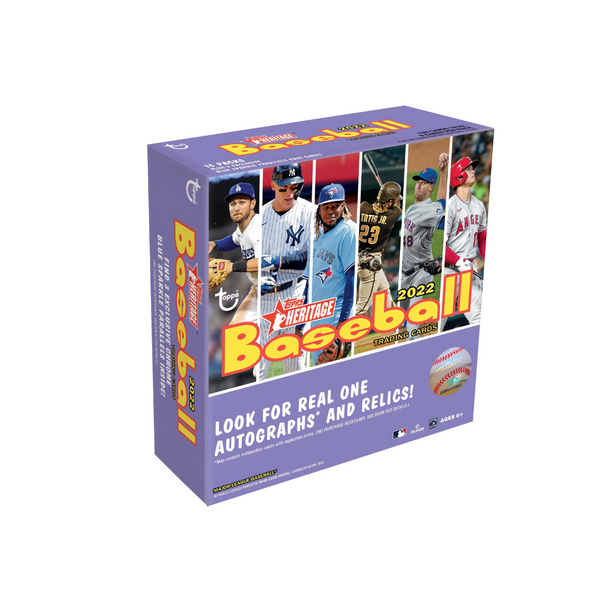 Mega caja de béisbol Topps Heritage 2022