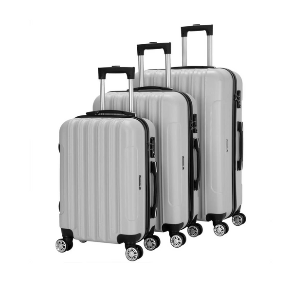 3-Piece Lightweight Nested Spinner Suitcase Set