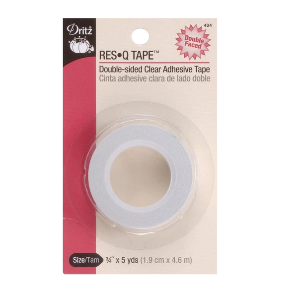 Dritz 3/4-Inch Double Sided Clear Adhesive Tape