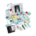 Juego de juguetes médicos de lujo para consultorio médico Melissa &amp; Doug de 46 piezas