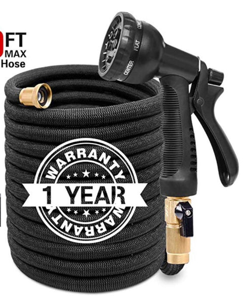 50 Foot Garden Hose With Nozzle