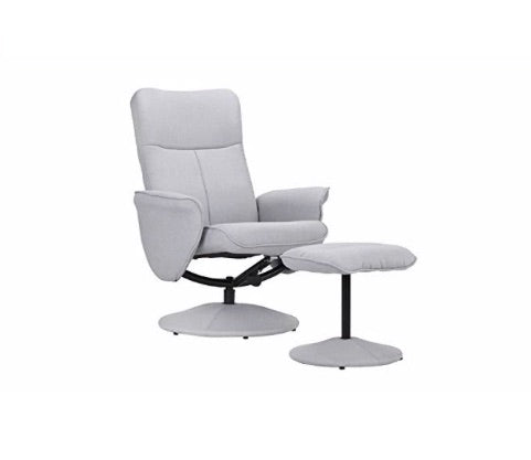 Swivel Office Chair With Footstool