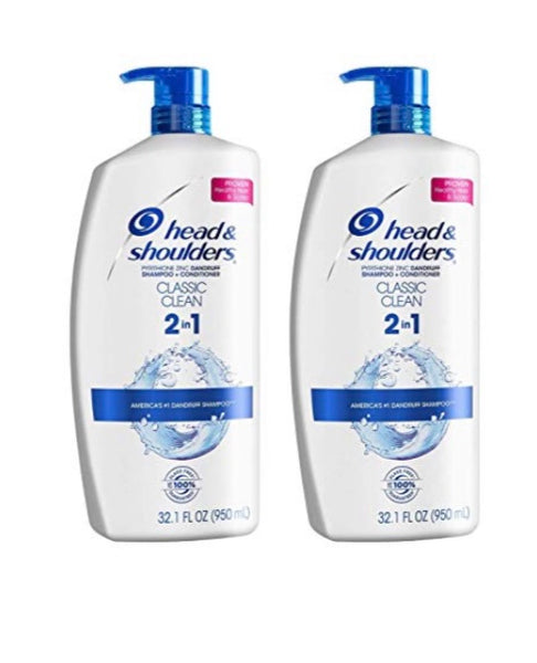 2 Bottles Of Head and Shoulders Shampoo and Conditioner