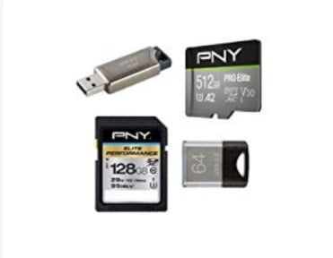 Hasta 40% de descuento en tarjetas SD, unidades USB y productos de memoria flash de PNY