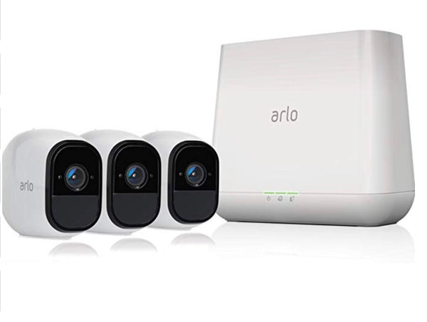 3 Sistema de cámaras de seguridad Arlo Pro con sirena