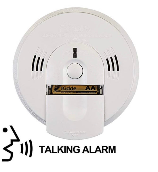 Kidde Battery-Operated Smoke+Carbon Monoxide Alarm With Voice Warning