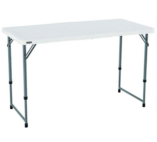 Lifetime Height Adjustable Folding Tables On Sale