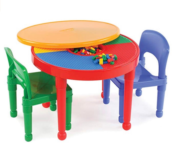 Tot Tutors Kids Juego para niños 2 en 1 con mesa y sillas