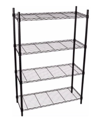 Honey-Can-Do Adjustable 4-Tier Storage Shelving Unit