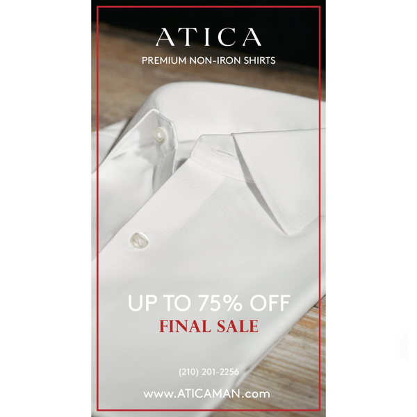 ¡Hasta un 75 % de descuento en la venta final de camisetas de Atica!