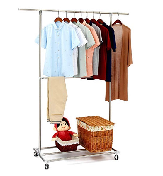 Stainless Steel Heavy Duty Garment Rack