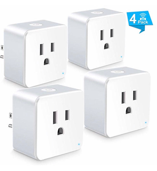 Pack Of 4 WiFi Smart Plugs