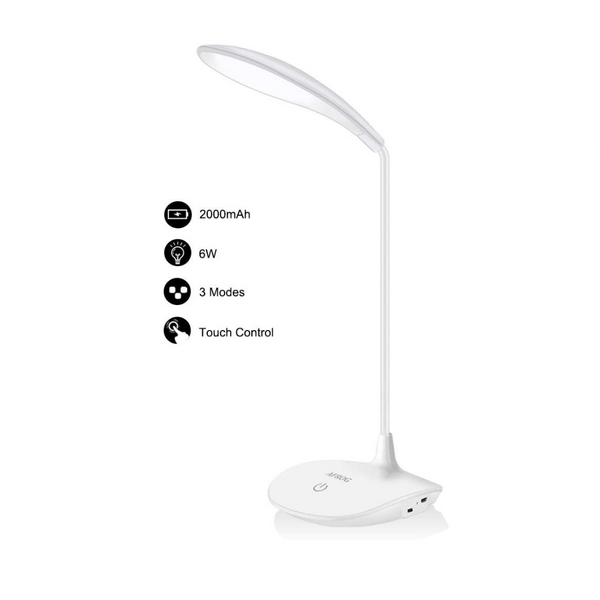 Multifunctional 3 Mode Touch Control Desk Lamp